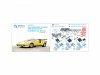 Quinta Studio QD24012 Lamborghini Countach 5000 QV 3D-Printed coloured Interior on decal paper (Aoshima) 1/24